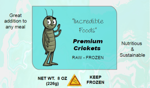 cricket front label frozen warning